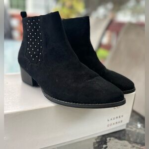 Lauren Conrad Black Booties sz 10W BRAND NEW